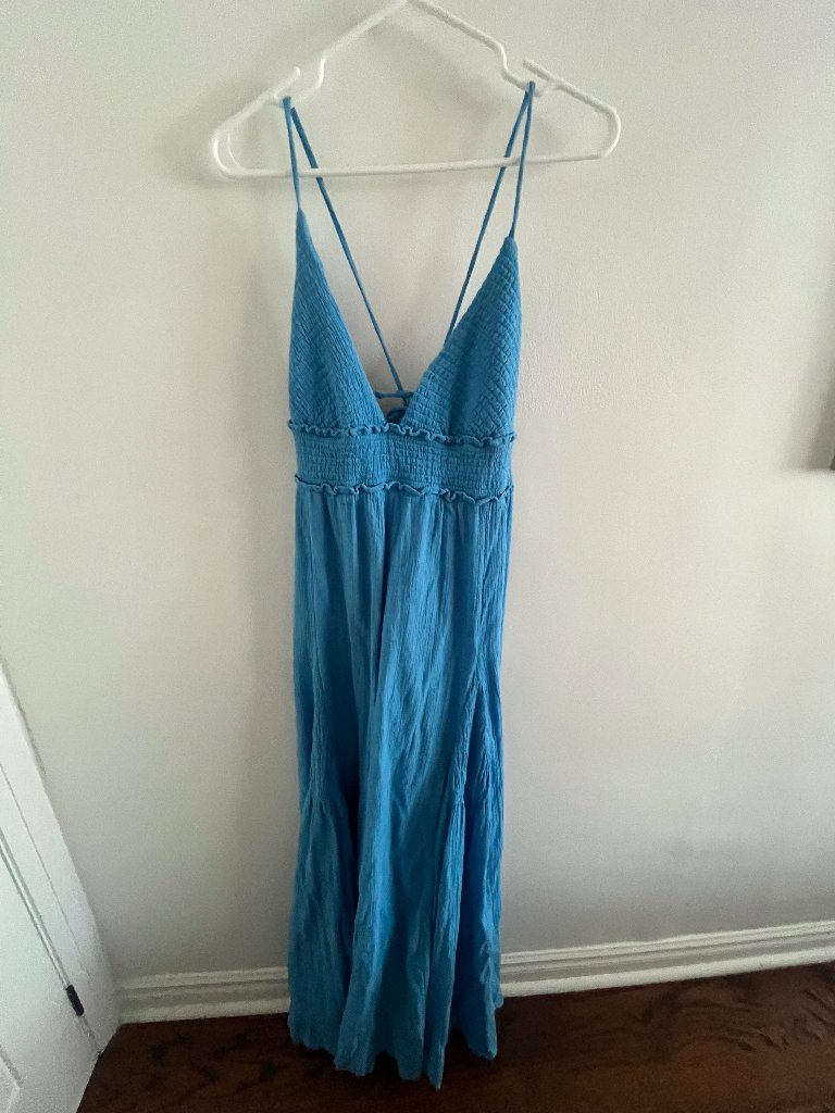 Vibrant Blue Sundress